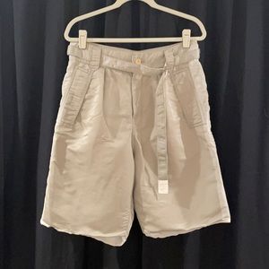 Sacai cupro belted shorts. Size 2